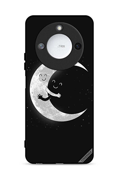 Covernex غطاء حماية Honor X60 5G بتصميم عناق القمر والسماء المظلمة