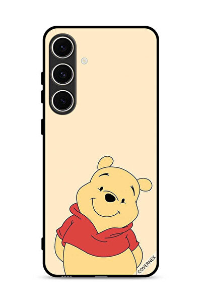 Covernex غطاء حماية لهاتف Samsung Galaxy A36 5G بتصميم الدب في وضع السعادة