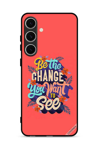 Covernex غطاء حماية لهاتف Samsung Galaxy M56 5G كن التغيير الذي تريد رؤيته