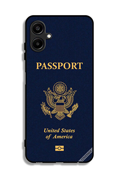 Covernex غطاء حماية لهاتف سامسونج جالاكسي M06 5G بنمط جواز السفر الأمريكي