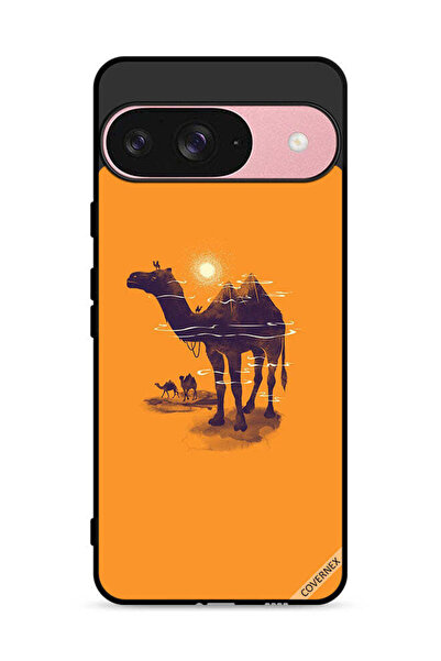 Covernex غطاء حماية لجهاز جوجل بيكسل 9 برسومات الجمال والشمس