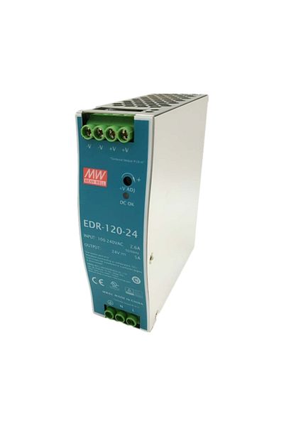 Meanwell Sursă de alimentare în comutație, 24V / 5A, șină DIN - MEAN WELL EDR-120-24