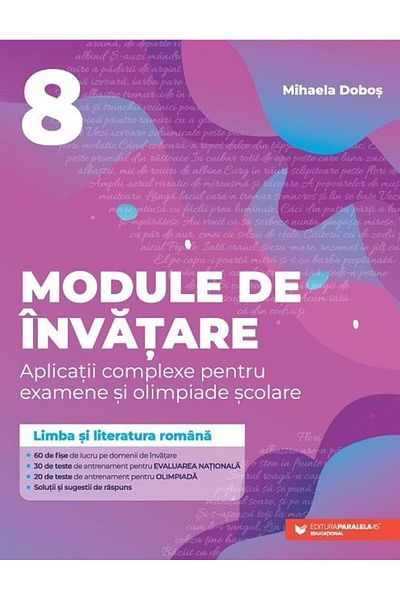 Editura Paralela 45 Module de invatare. Aplicatii complexe pentru exam