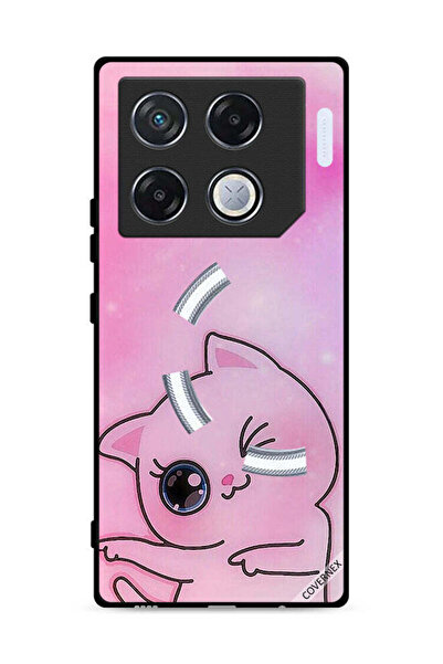 Covernex غطاء حماية لهاتف Infinix GT 20 Pro 5G بتصميم قطة Go This Way