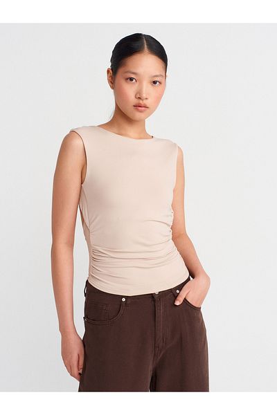 Dilvin 21132 Backless Drawstring Ball-Stone