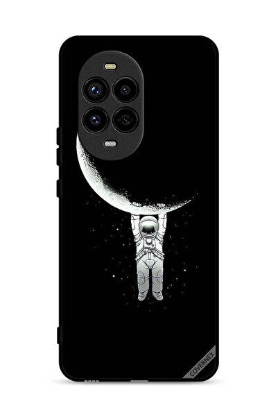 Covernex غطاء حماية لهاتف هواوي نوفا 13 برو 5G، صورة رائد فضاء معلق على القمر...