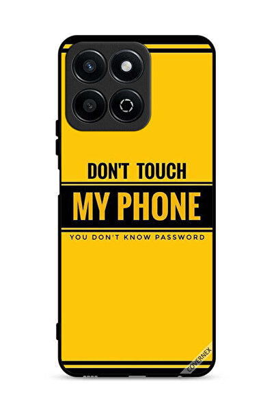Covernex غطاء حماية لهاتف Honor X7c 4G مكتوب عليه "لا تلمس هاتفي، أنت لا تعرف...