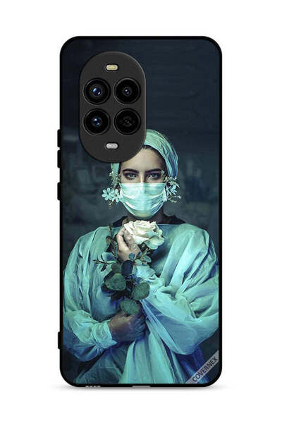 Covernex غطاء حماية لهاتف هواوي نوفا 13 برو 5G، رسمة ممرضة