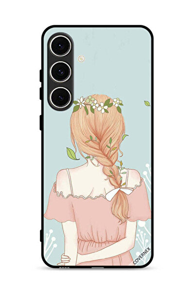 Covernex غطاء حماية لهاتف سامسونج جالاكسي M56 5G بفتاة واقفة بمظهر لطيف