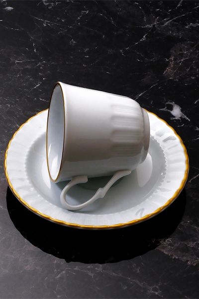 Güral Porselen 2 Piece Tea Cup Set