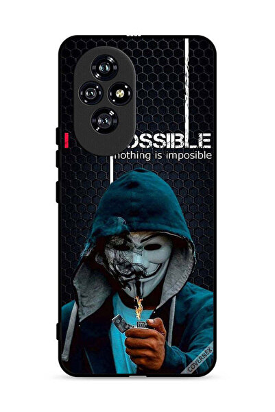Covernex غطاء حماية لهاتف Honor 200 5G بخلفية "أنا ممكن، لا شيء مستحيل"