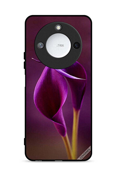 Covernex غطاء حماية لهاتف Honor X60 5G بزهرتين جميلتين