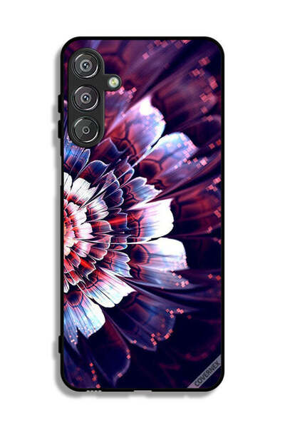 Covernex غطاء حماية لهاتف Samsung Galaxy A16 5G مزين بزهرة كبيرة عاكسة على ال...