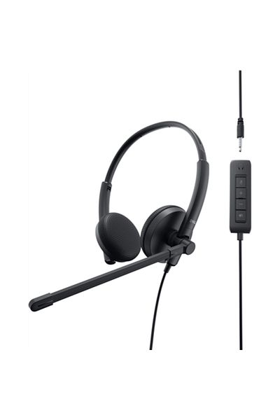 Dell Căști Stereo WH1022, 3.5mm & USB Type-A
