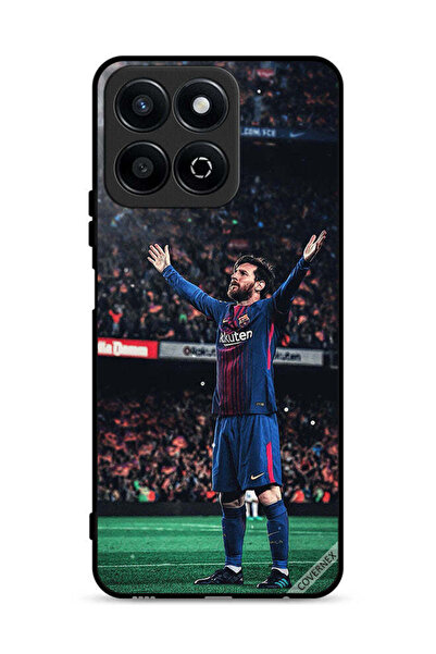 Covernex غطاء حماية لهاتف Honor Play 60 Plus 5G بتصميم ليونيل ميسي