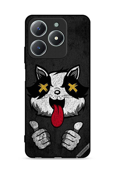 Covernex غطاء حماية لهاتف Realme C63 4G بتصميم قطة مارشميلو