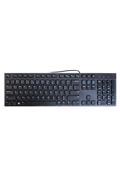 Dell KB216 Tastatură Multimedia, Negru, Litere LT, US Layout