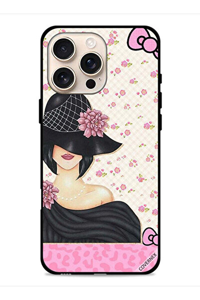 Covernex غطاء حماية لجهاز Apple iPhone 16 Pro Max بتصميم قبعة فتاة