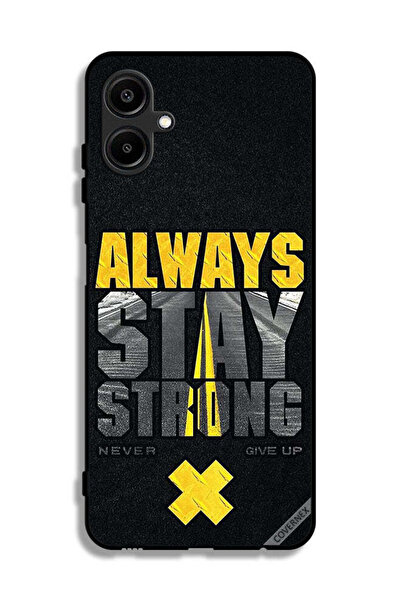 Covernex غطاء حماية لهاتف سامسونج جالكسي M06 5G ابق قويًا دائمًا ولا تستسلم أ...