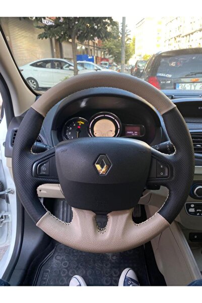 Detay DİREKSİYON KILIFI KIRMIZI DİKİŞ Renault Fluence -Megane 3 joy hız sabit...