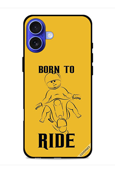 Covernex غطاء حماية لجهاز آيفون 16 من آبل - Born To Ride