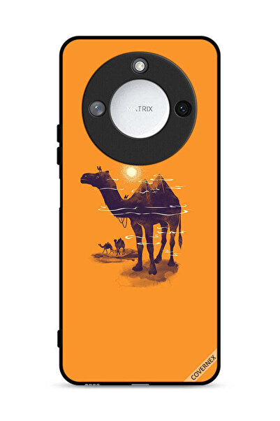 Covernex غطاء حماية Honor X60 5G برسومات الجمال والشمس