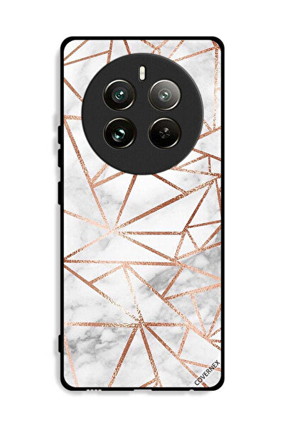 Covernex غطاء حماية لهاتف Realme 12 Pro 5G بنمط رخامي وورق جدران