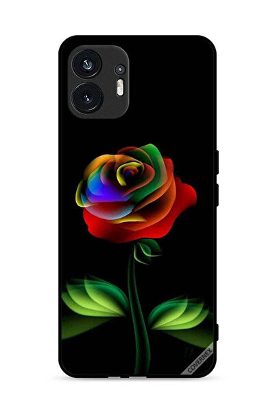 Covernex Nothing Phone (2) 5G Protective Case Cover Rainbow Color Rose