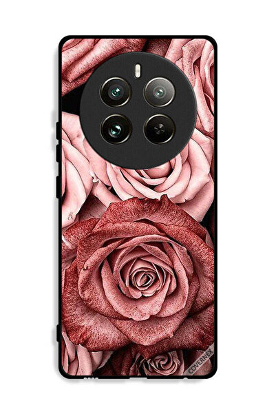 Covernex غطاء حماية لهاتف Realme 12 Pro Plus 5G بنقشة زهور الخوخ