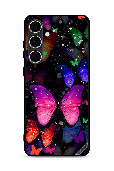 Covernex غطاء حماية لهاتف سامسونج جالاكسي S24 FE 5G بنقشة فراشات