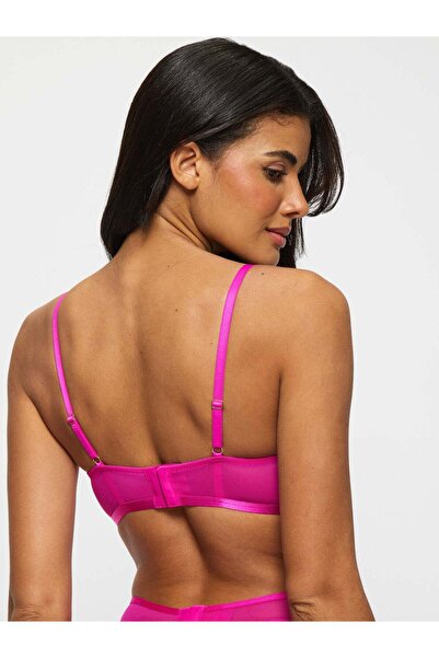 Ann Summers Evoke Satin & Mesh Pad Plunge