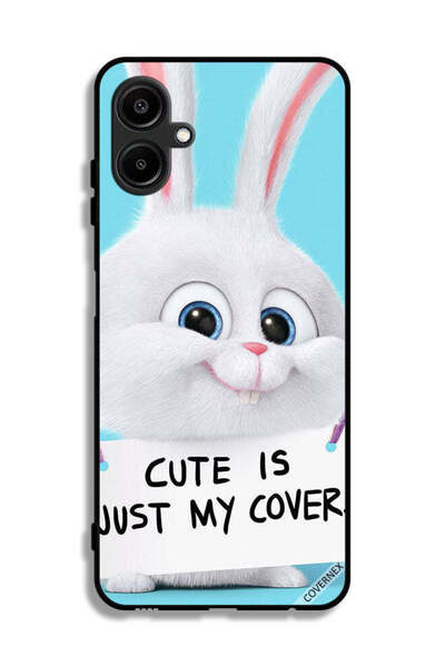 Covernex غطاء حماية لهاتف سامسونج جالاكسي A06 4G، أرنب لطيف هو مجرد غطاء خاص بي