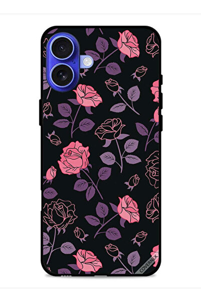 Covernex غطاء حماية لجهاز Apple iPhone 16 بنقشة الورود القوطية الباستيل