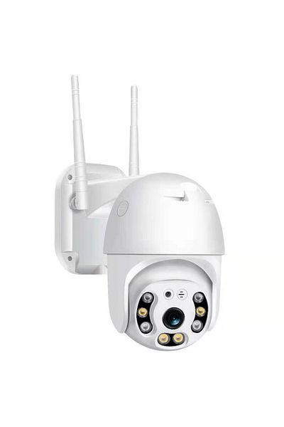 NUODWELL Camera de supraveghere WIFI, 2MP 1080p, Full HD, rezistenta la apa, comunicare bidirectionala, senzo