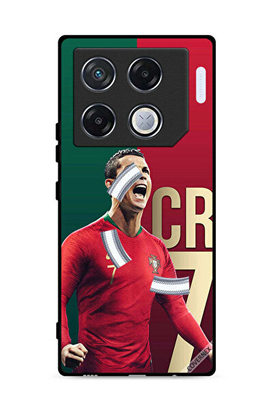 Covernex غطاء حماية لهاتف Infinix GT 20 Pro 5G بتصميم كريستيانو رونالدو وتشكي...
