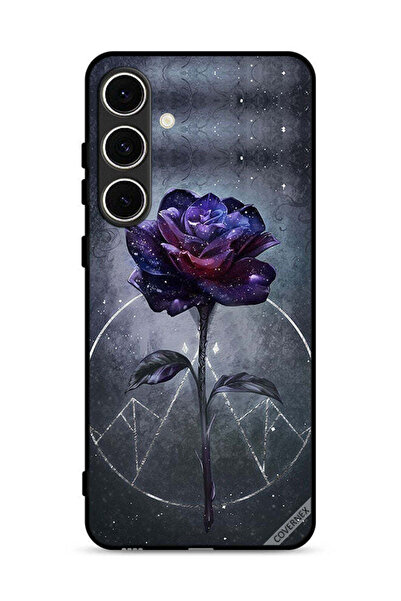 Covernex غطاء حماية لهاتف Samsung Galaxy M56 5G بخلفية زهور داكنة