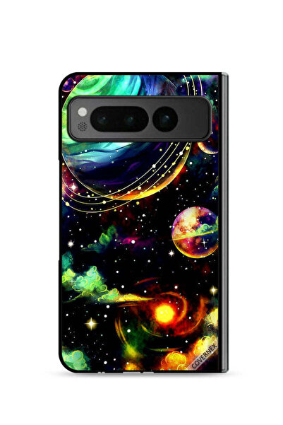 Covernex غطاء حماية لهاتف جوجل بيكسل فولد 5G، نباتات زحل