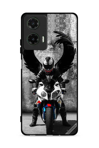 Covernex غطاء حماية لهاتف موتورولا موتو جي 35 5 جي - وينغر بايك لاحب الدراجات