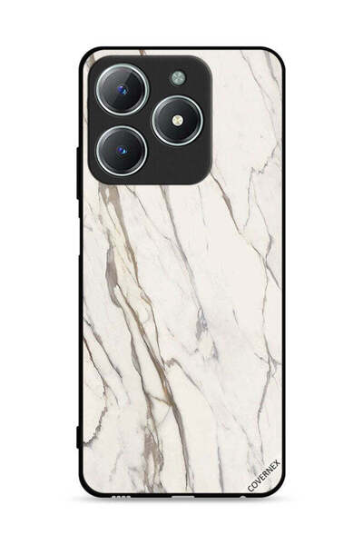 Covernex غطاء حماية لهاتف Realme C63 4G بتصميم رخامي