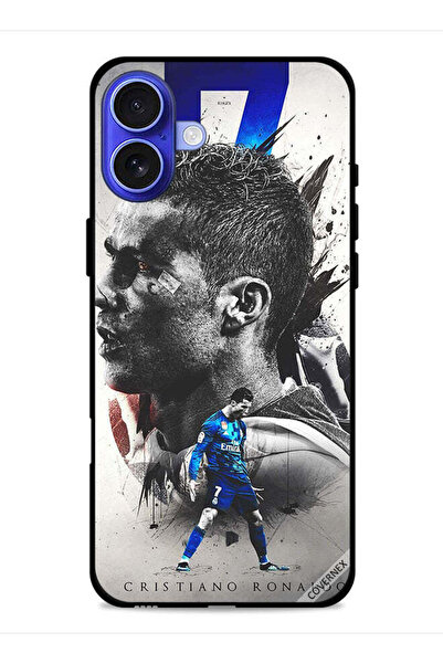 Covernex غطاء حماية لجهاز آيفون 16 من آبل بخلفية كريستيانو رونالدو