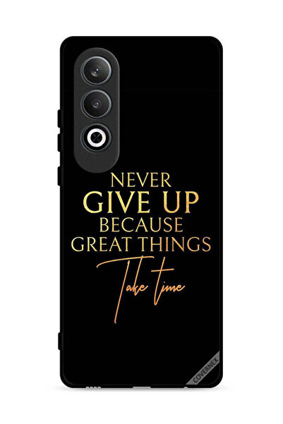 Covernex غطاء حماية لهاتف Oppo K12 Plus 5G لا تستسلم أبدًا لأن الأشياء العظيم...