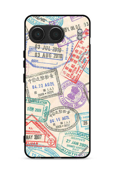 Covernex غطاء حماية لهاتف OnePlus Nord 4 5G بنمط طوابع السفر