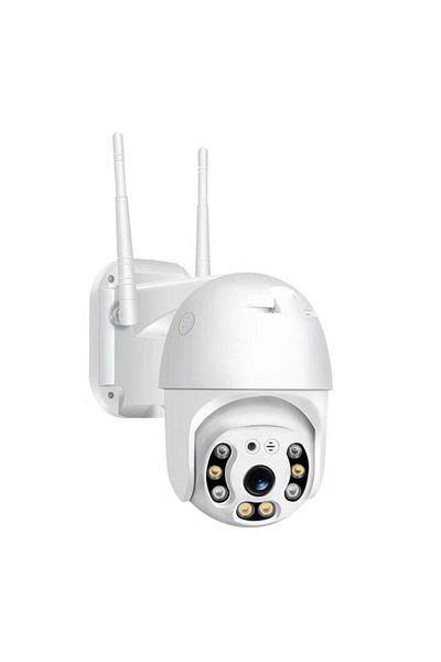 NUODWELL Camera De Supraveghere, NUODWELL, Full HD 1080p, Night Vision Color, Alarma, Rezistenta la Apa IP66,