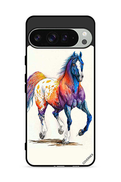 Covernex غطاء حماية لهاتف Google Pixel 9 Pro بتصميم رسمة حصان