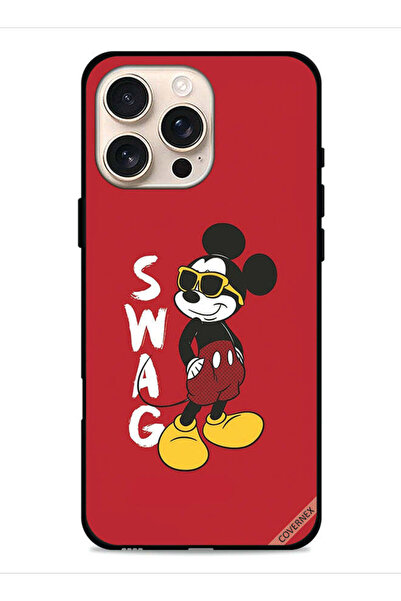 Covernex غطاء حماية لجهاز Apple iPhone 16 Pro من Swag Mickey Mouse