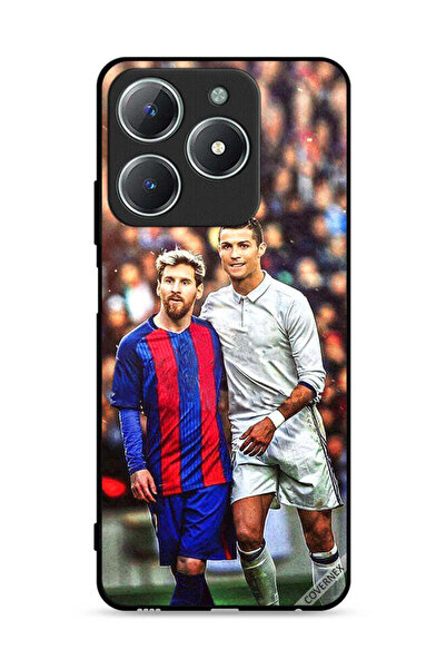 Covernex غطاء حماية لهاتف Realme C61 4G ميسي ورونالدو