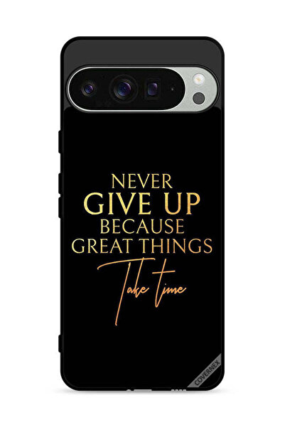 Covernex غطاء حماية لجهاز Google Pixel 9 Pro XL - لا تستسلم أبدًا لأن الأشياء...