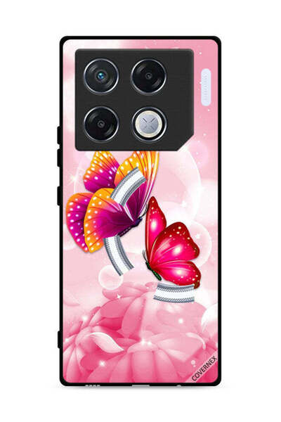 Covernex غطاء حماية لهاتف Infinix GT 20 Pro 5G بنقشة فراشات لطيفة