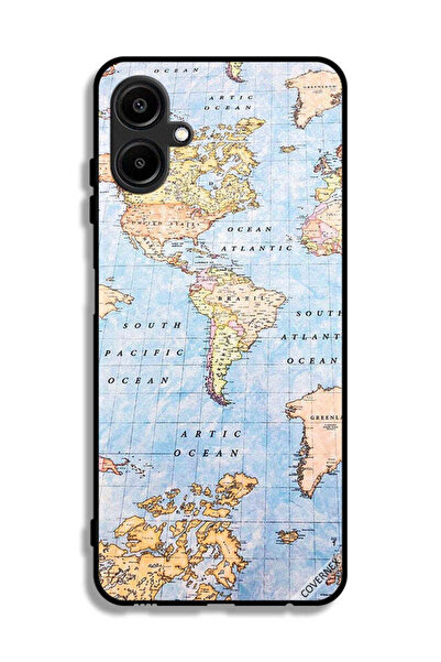Covernex Samsung Galaxy M06 5G Protective Case Cover World Map