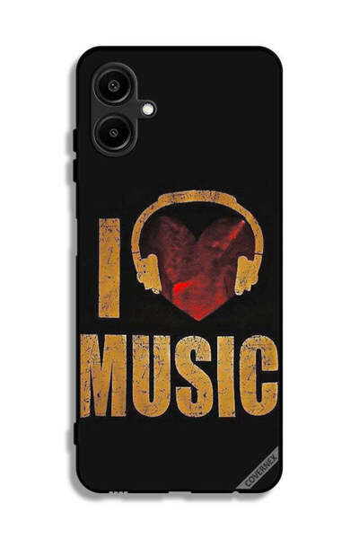 Covernex غطاء حماية لهاتف سامسونج جالاكسي A06 4G بتصميم عتيق وموسيقى أحبها